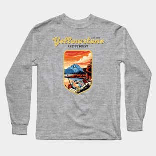 USA - NATIONAL PARK - YELLOWSTONE - Yellowstone Artists Point -32 Long Sleeve T-Shirt